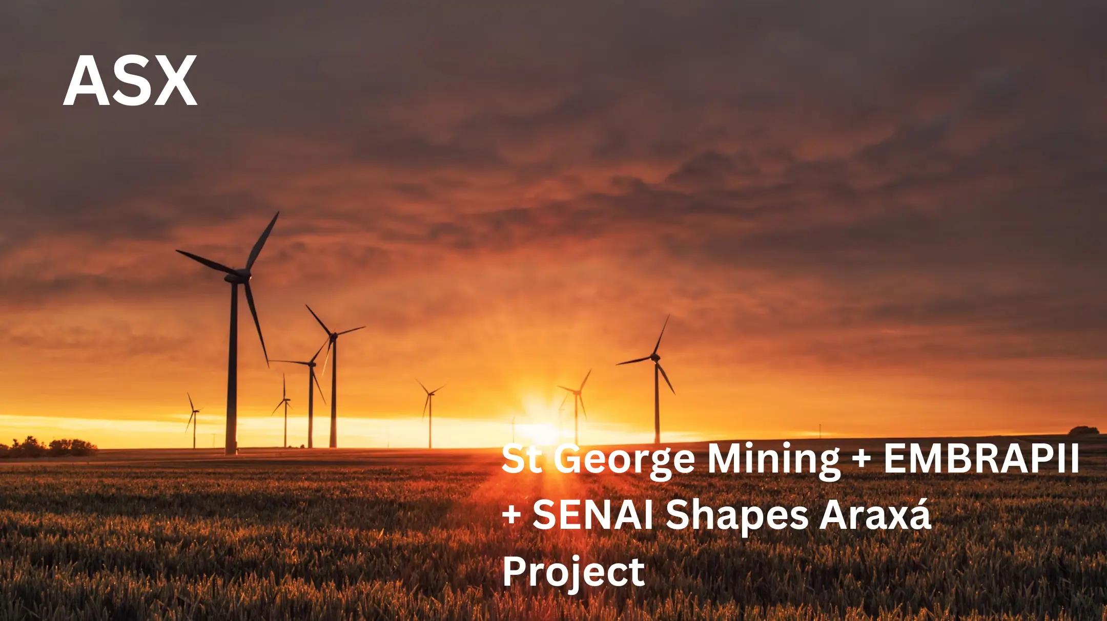 St George Mining's Partnership with EMBRAPII and SENAI Shapes Araxá Project's Future